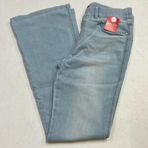 Women’s Spanx Flare Jeans Retro Light Wash Size Medium Petite New!